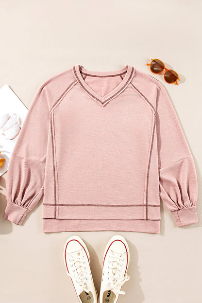 textured knit top