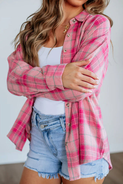 plaid shirt