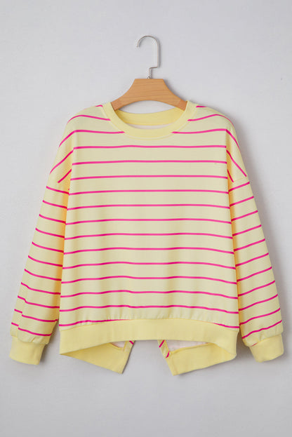 stripe sweatshirt