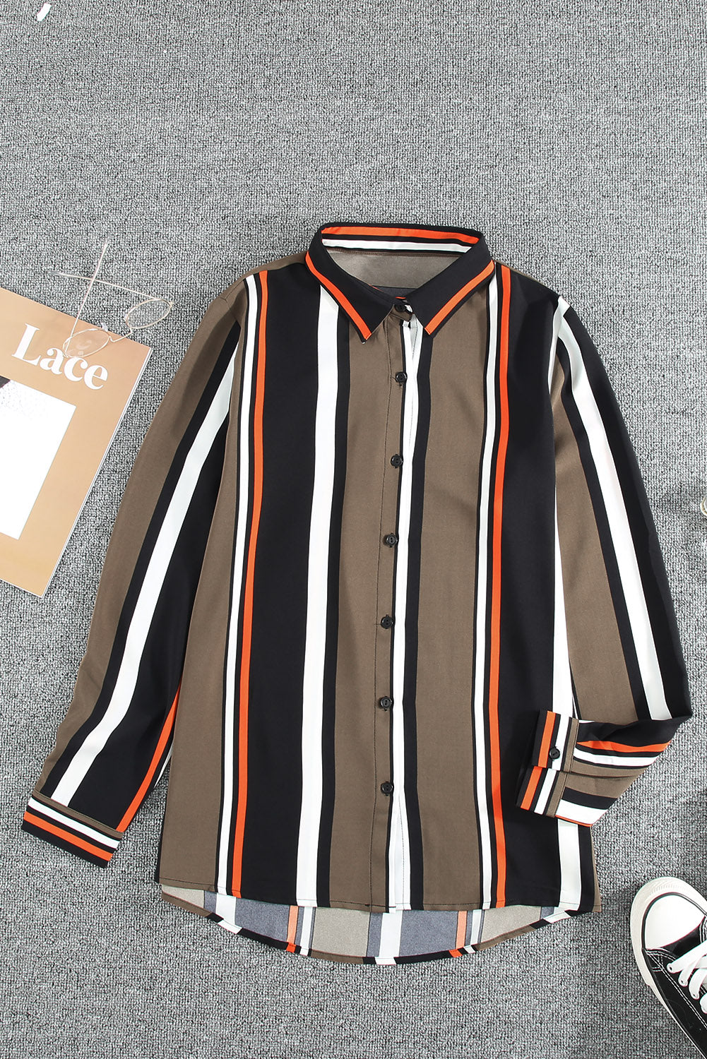 Elegant Striped Shirt for Stylish Women