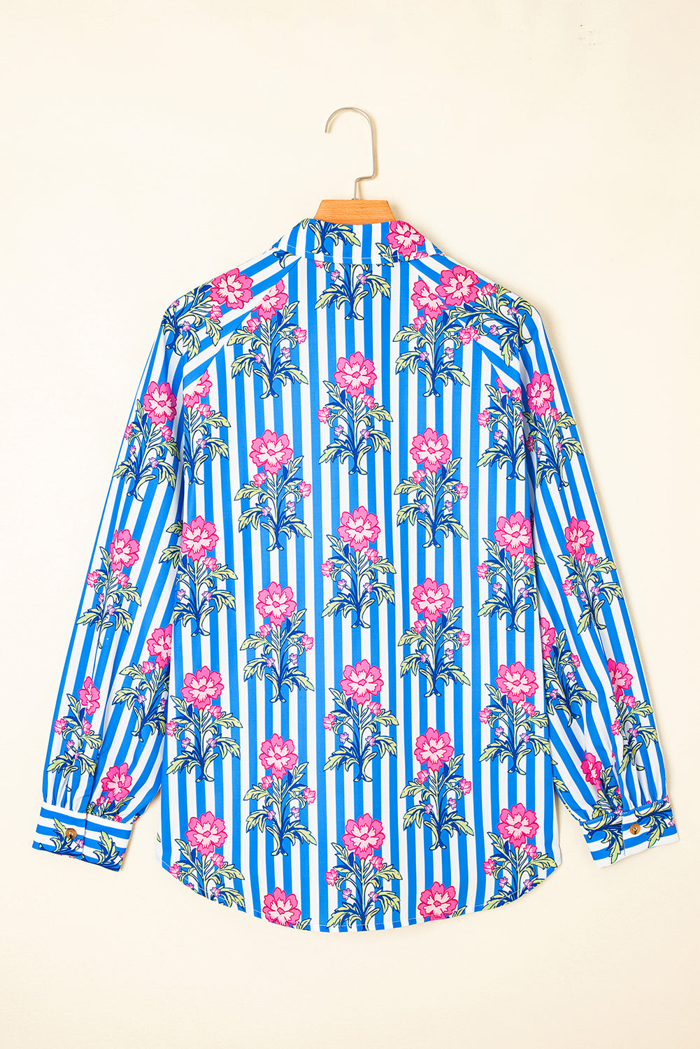 striped floral shirt