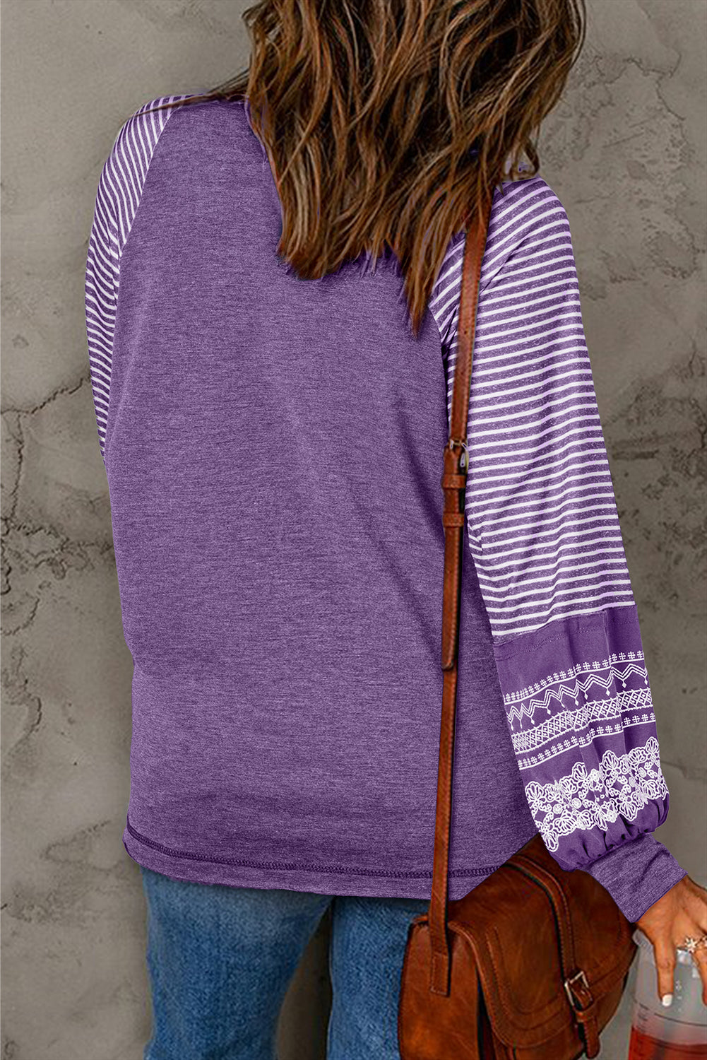 raglan long sleeve top