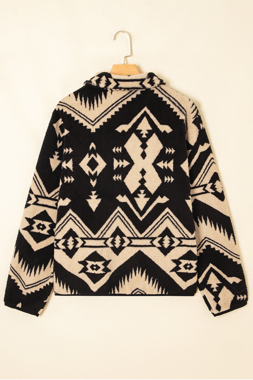 western print sweatshirt