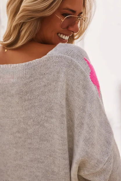Gray sweater