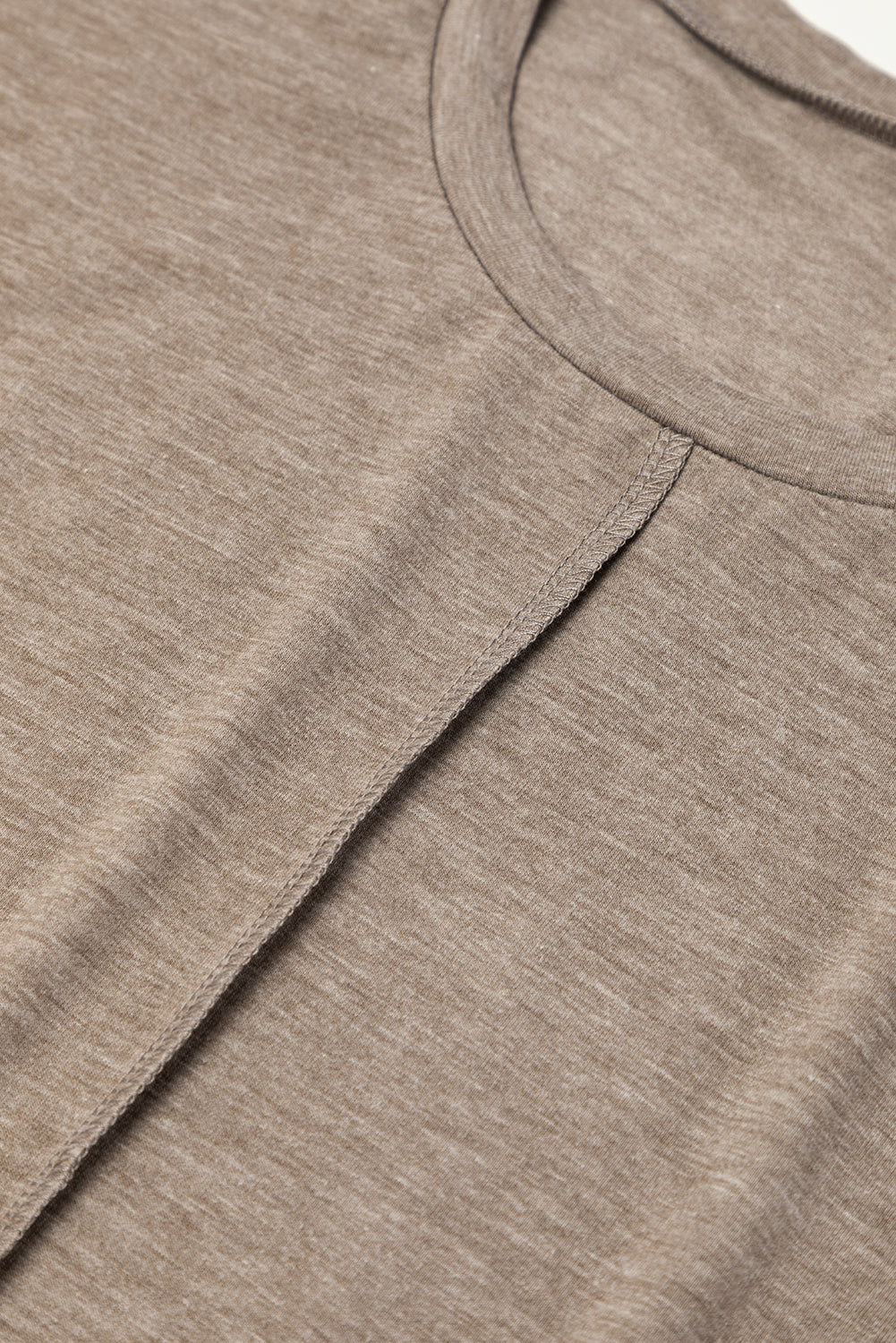 Round Neck Short Sleeve Pocket Casual Dress