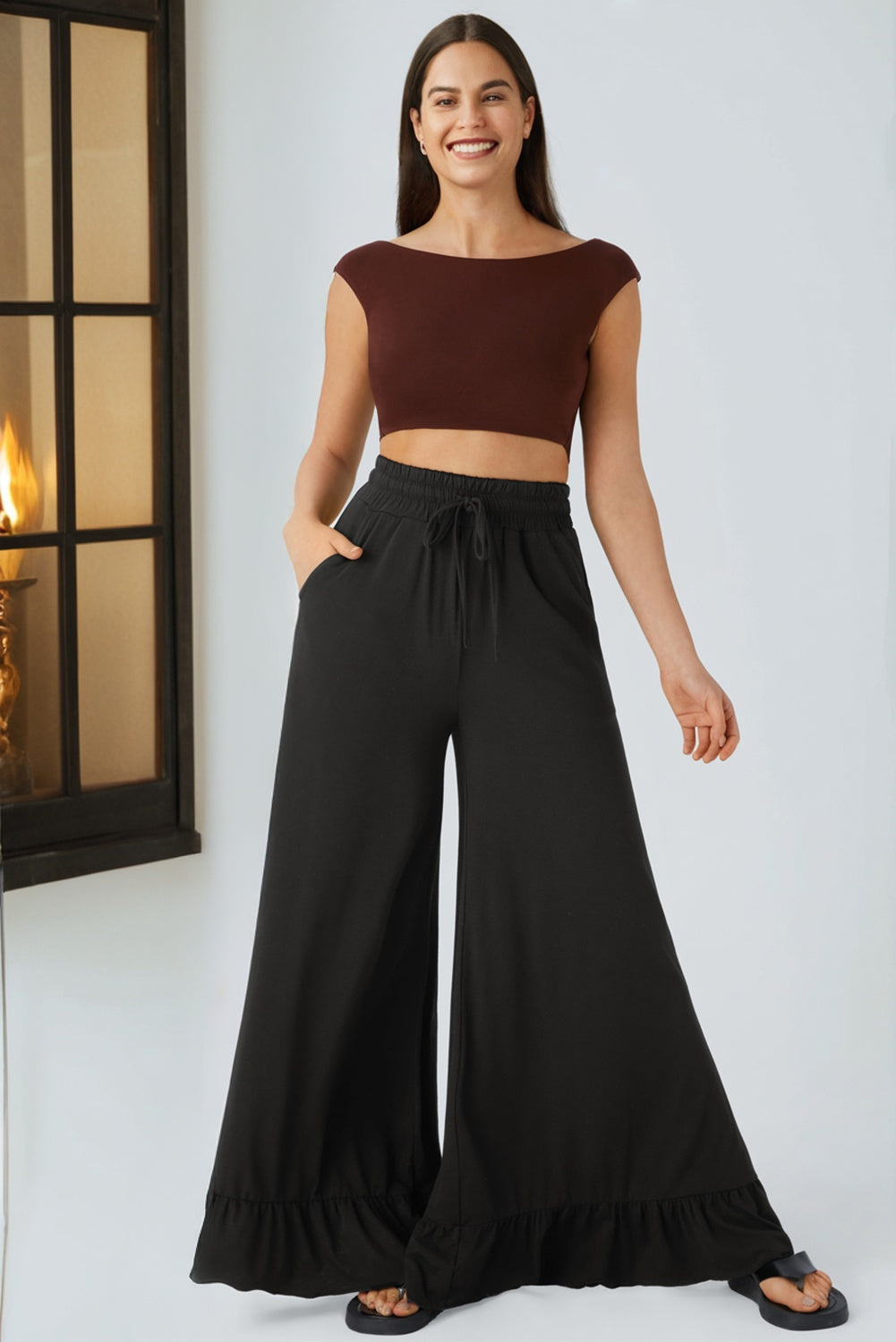 womens wide leg pants