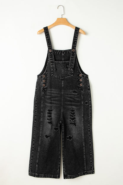 denim overalls for women