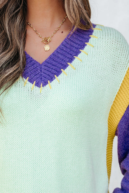 drop shoulder sweater