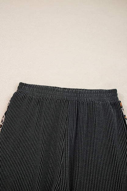 ribbed pant set