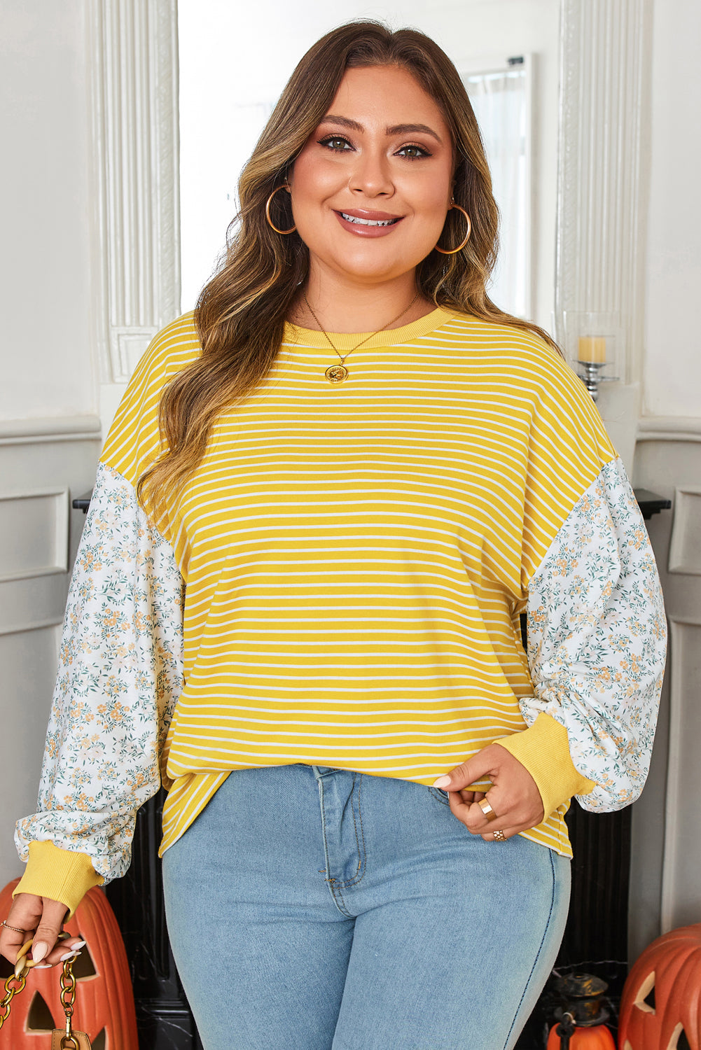 plus size long sleeve top