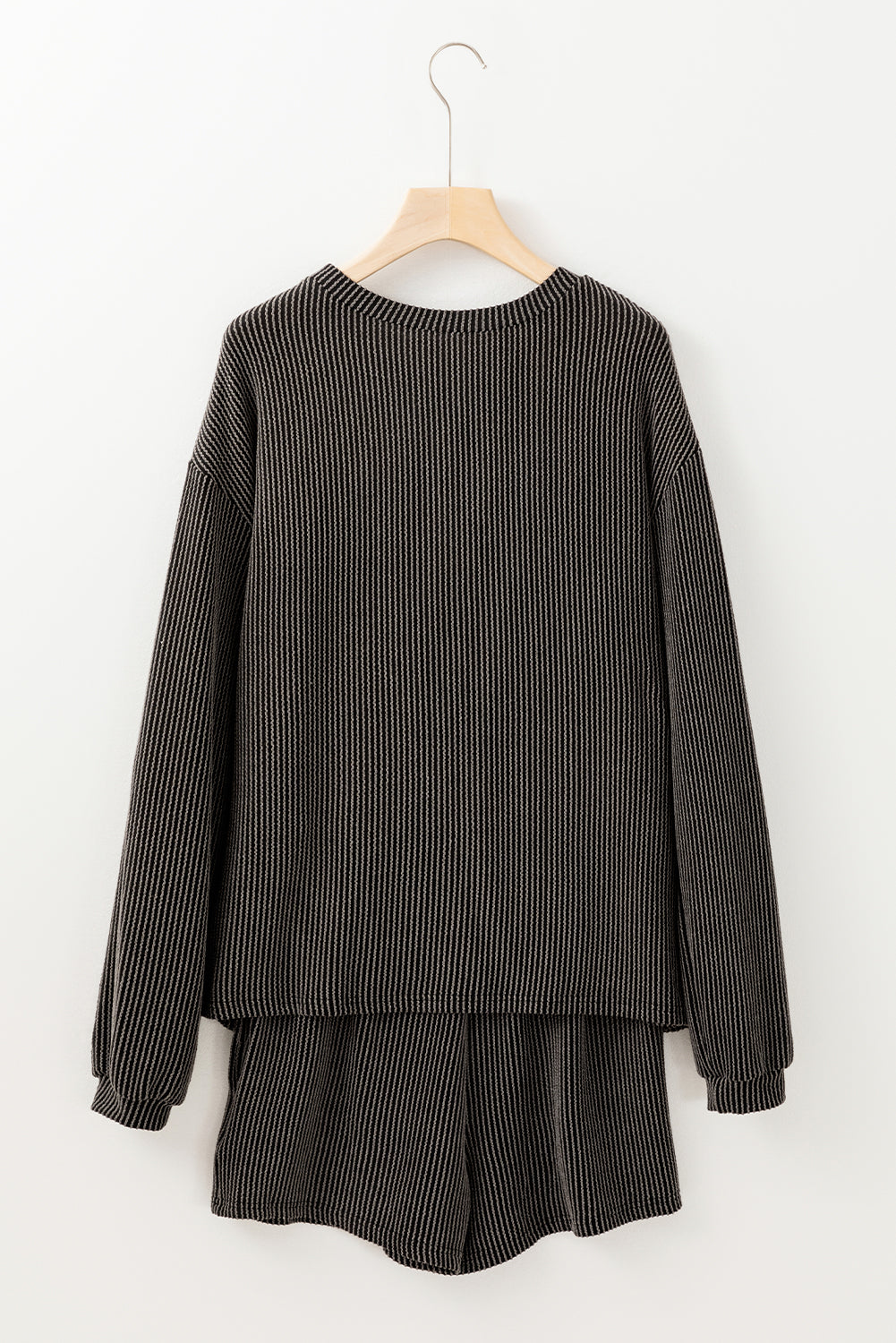 High Waist Shorts Set