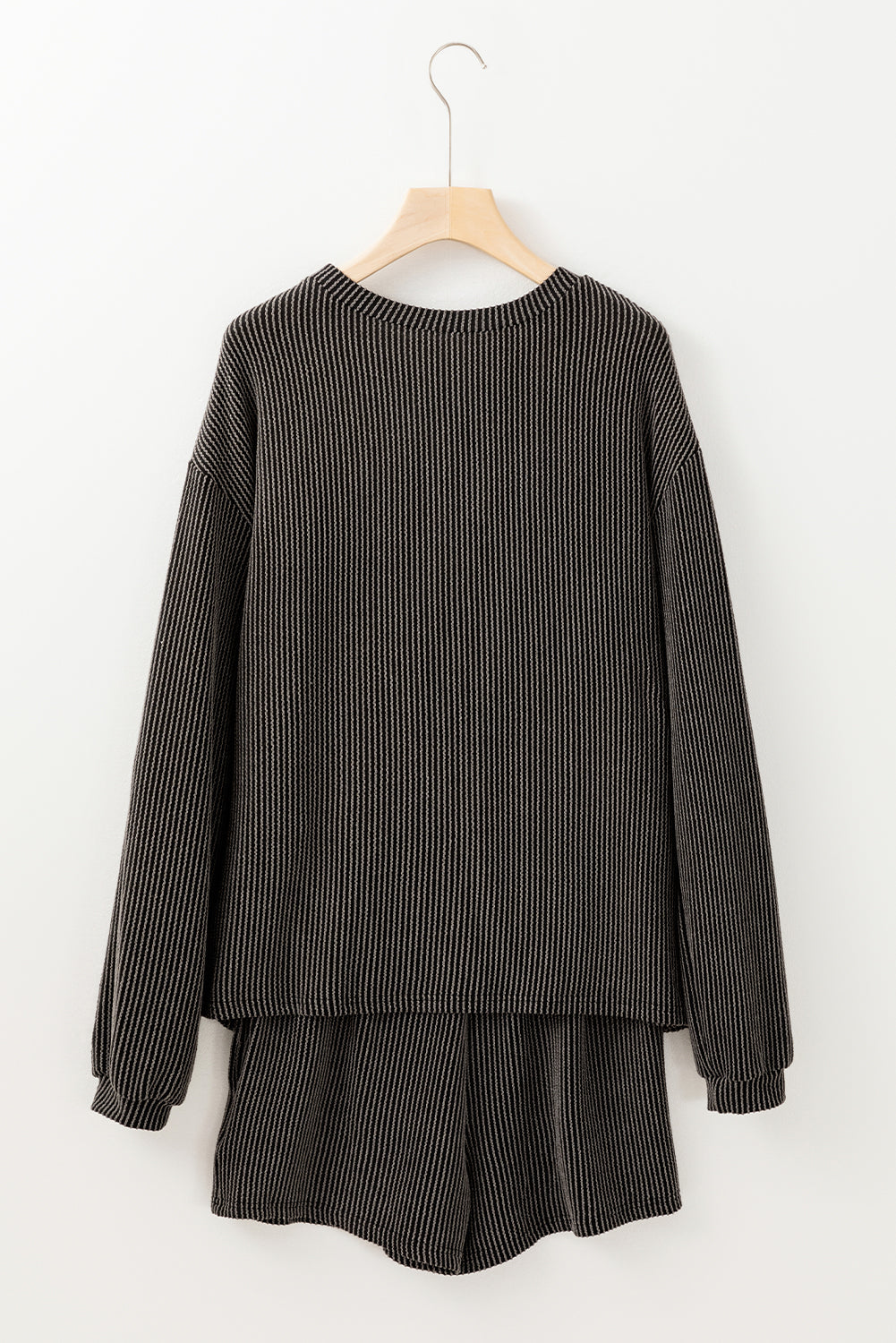 High Waist Shorts Set