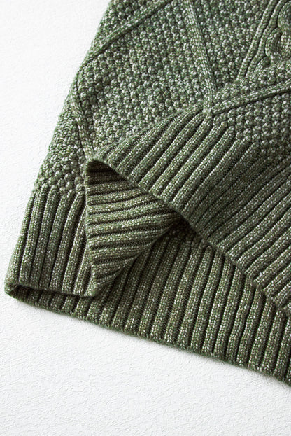 cable knit sweater dress