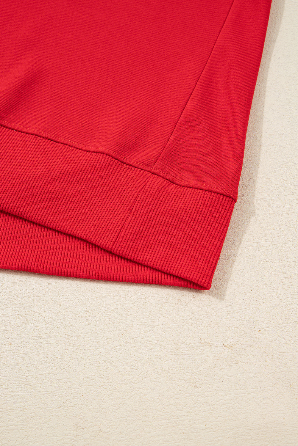 Fiery Red Merry Script Holiday Christmas Graphic Sweatshirt