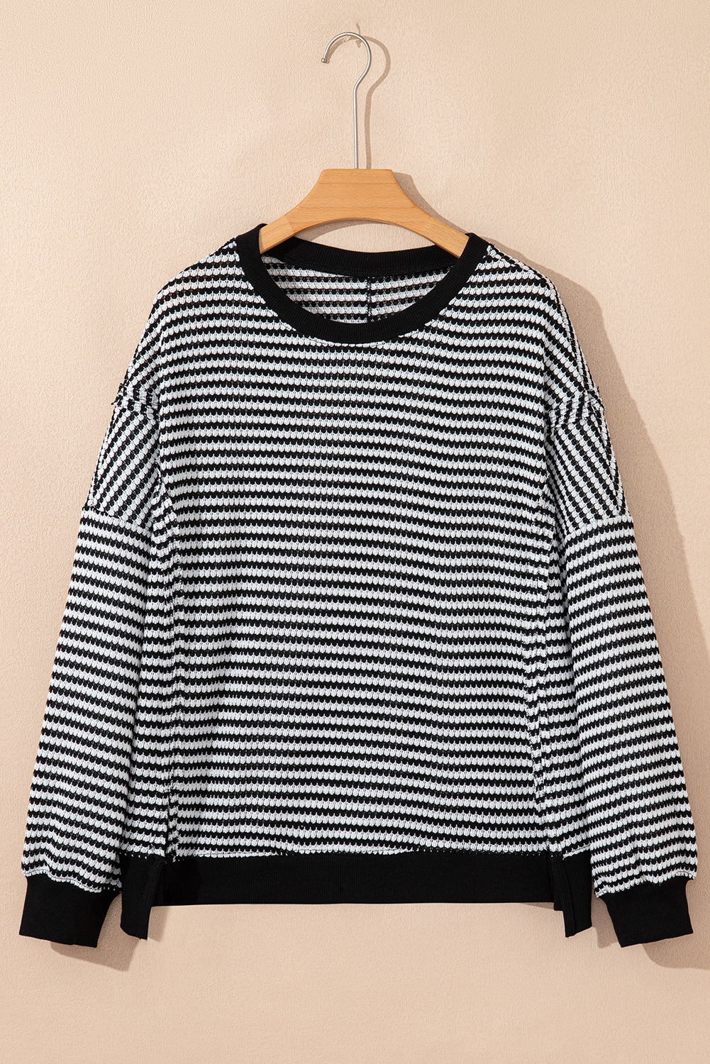 black stripe top
