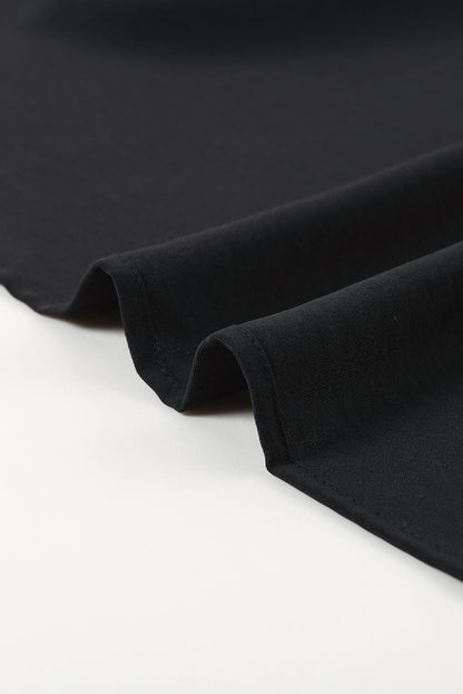 Casual V-Neck Short Sleeve Chiffon Blouse