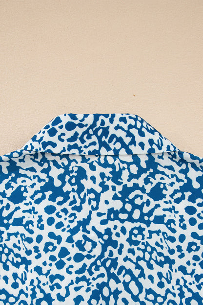 leopard striped shirt