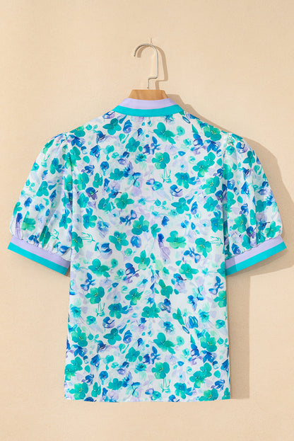 Puff Short Sleeve Blouse