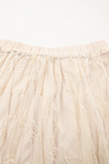lace maxi skirt