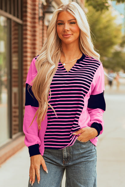 stripe blouse