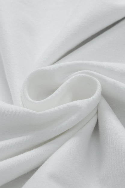 Beige Leopard Print Relaxed Drop Shoulder Top with Long Sleeves