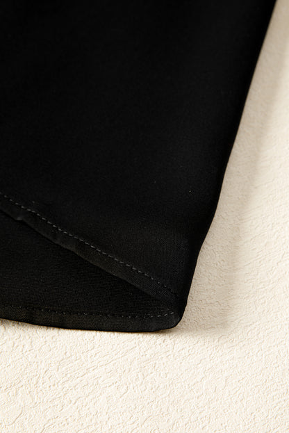 ribbed knit mini dress