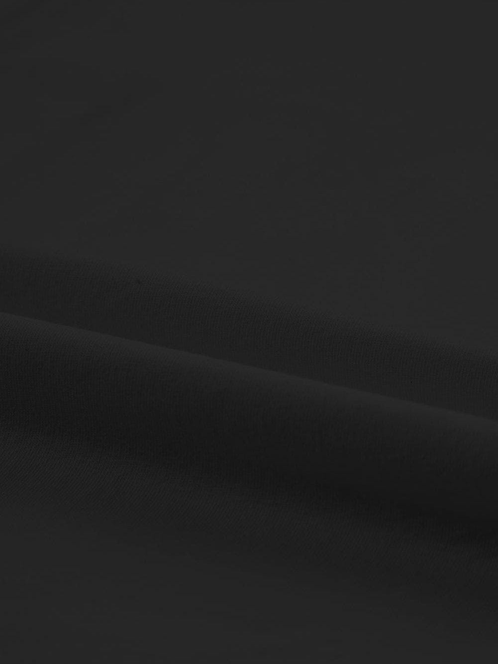 Chenille Mama Black Crew Neck Tee