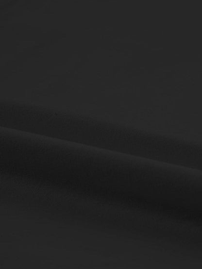 Chenille Mama Black Crew Neck Tee