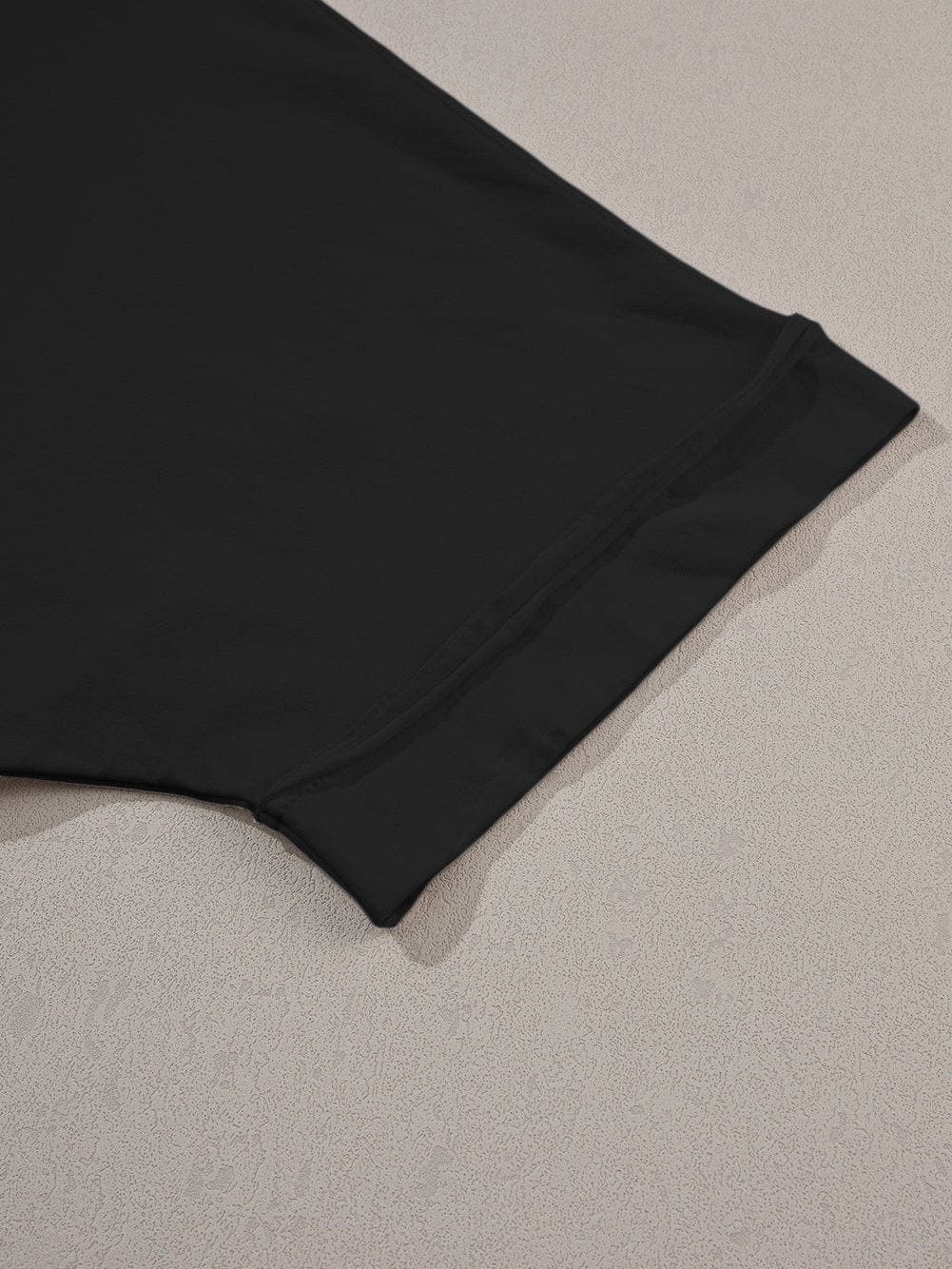 Chenille Mama Black Crew Neck Tee