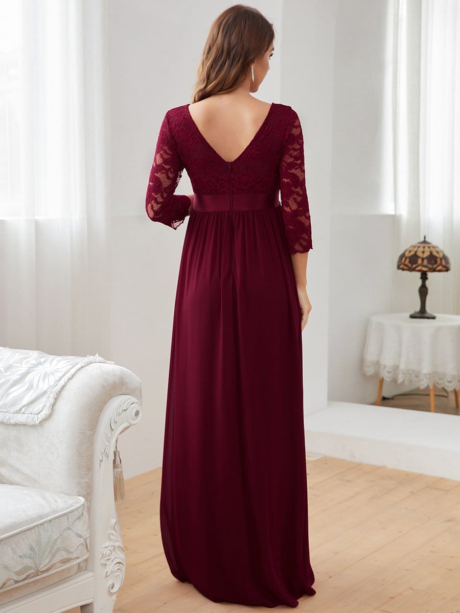 Chic and Classic A-Line Maternity Dress