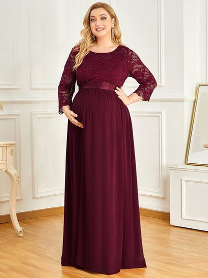 Chic and Classic A-Line Maternity Dress