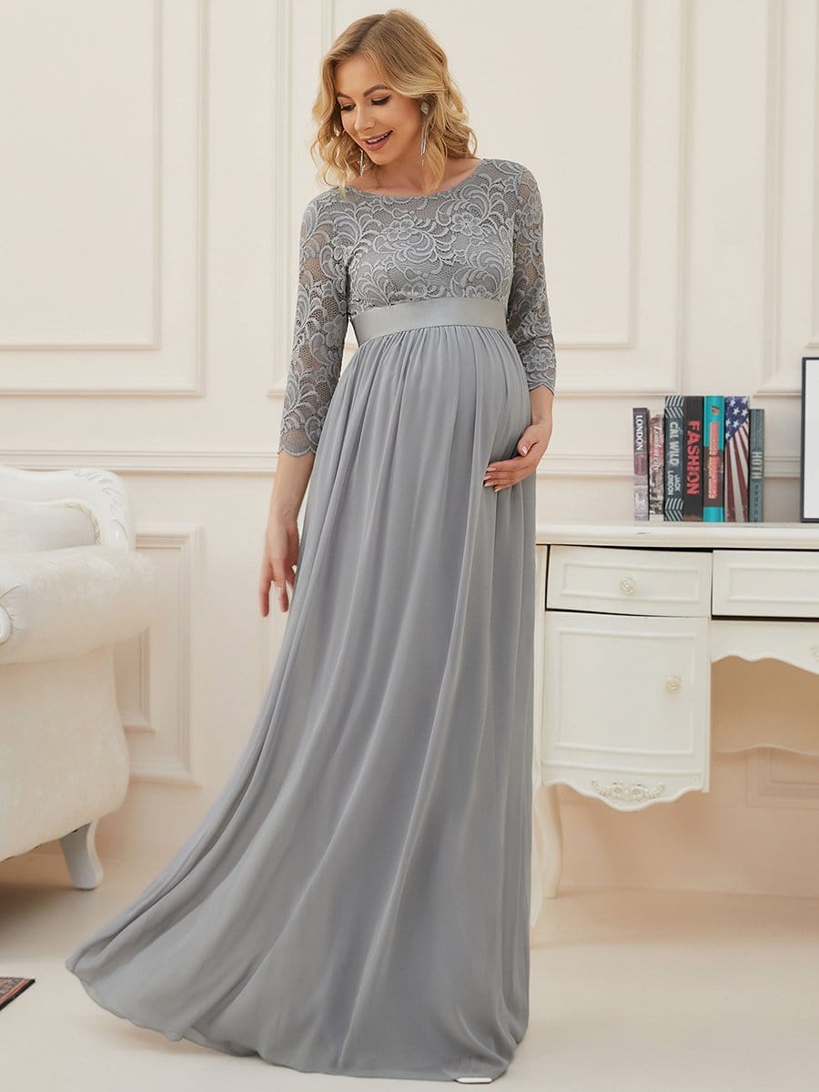 Chic and Classic A-Line Maternity Dress