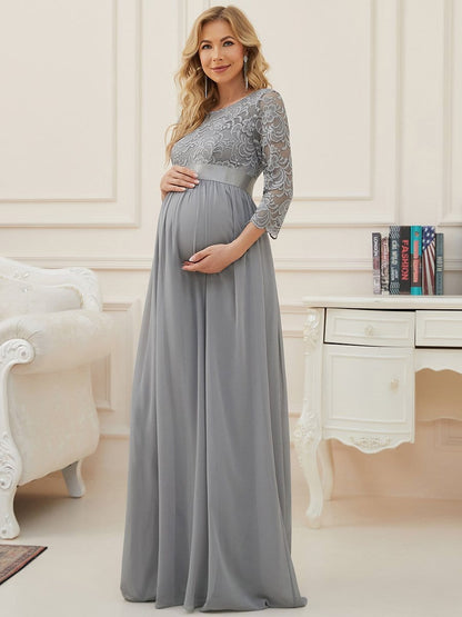 Chic and Classic A-Line Maternity Dress