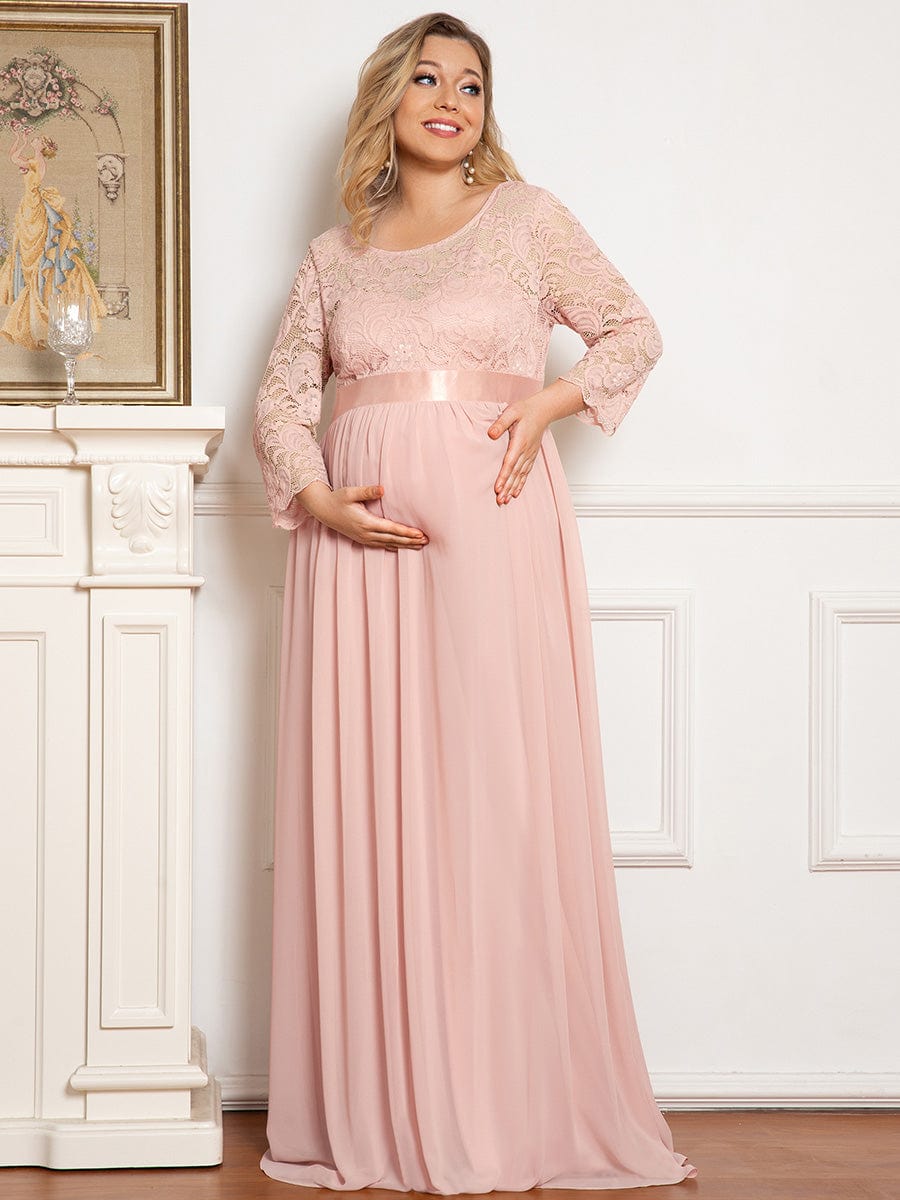 Chic and Classic A-Line Maternity Dress