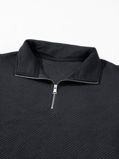 Chic Black Ribbed Two-Piece Pant Set with Flutter Sleeves