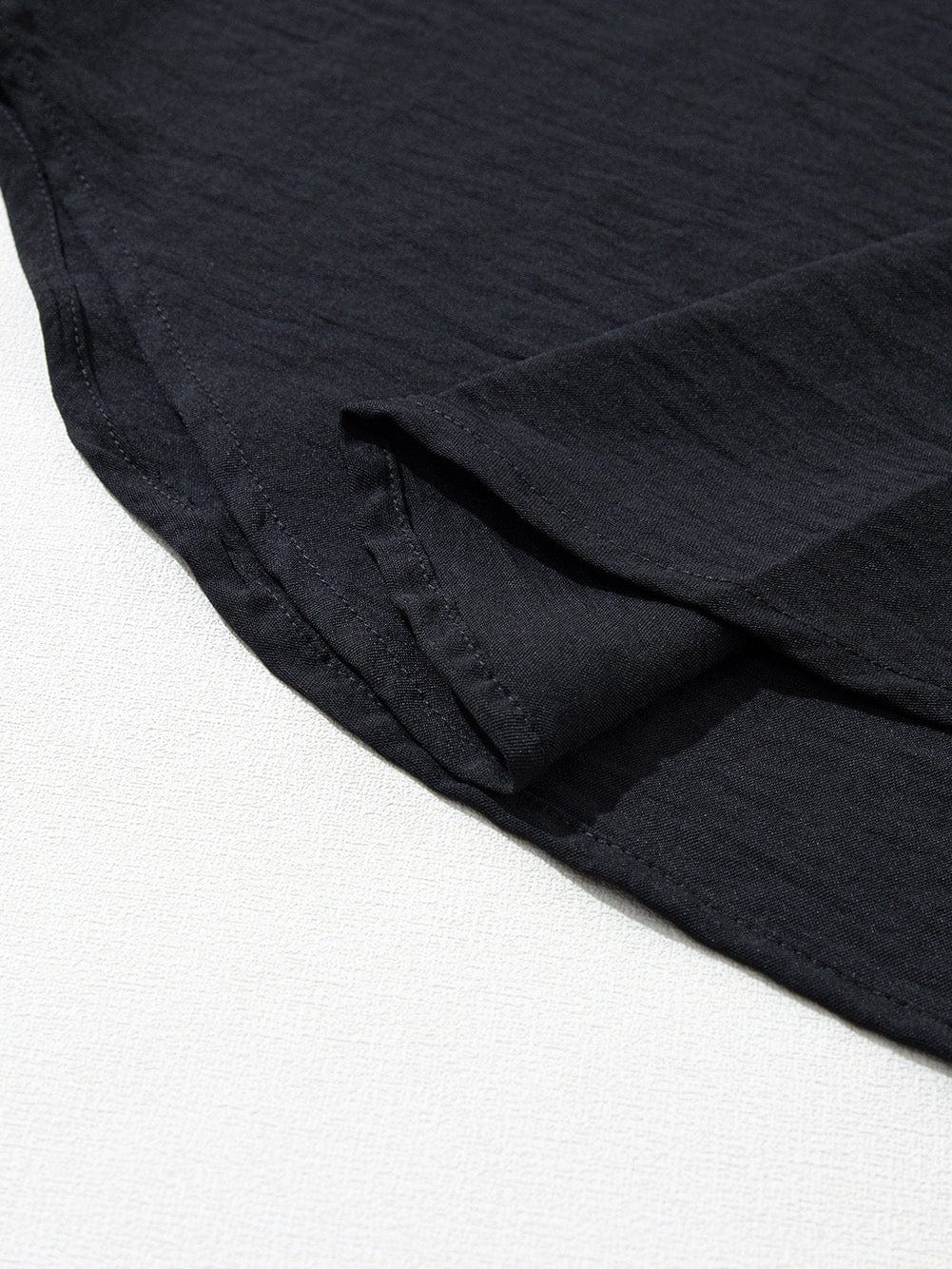 Chic Black Ruffled Sleeveless Mini Dress with Southern Belle Style