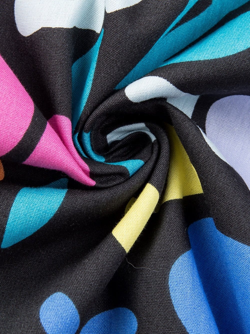 Chic Blue Floral Boho Dress