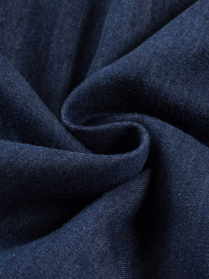 Chic Teal Tiered Chambray Maxi Dress with Sleeveless Style