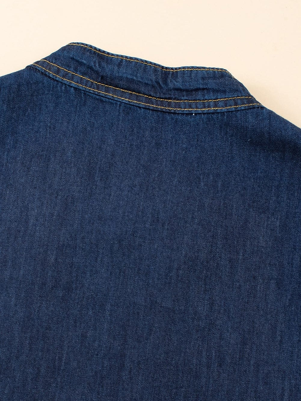 Chic Teal Tiered Chambray Maxi Dress with Sleeveless Style