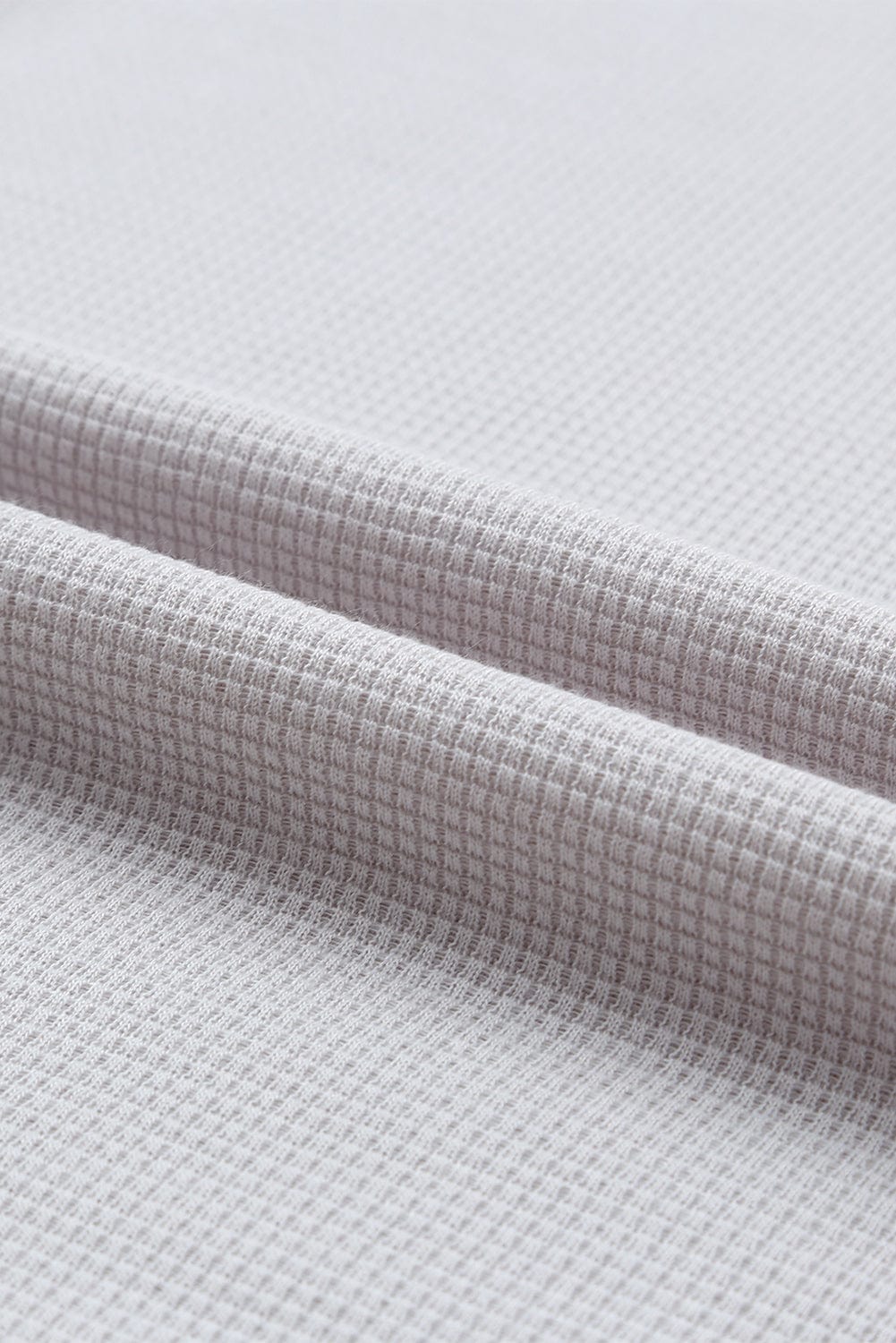 Chic Waffle Knit Eyelet Tank Top with Notched V-Neck