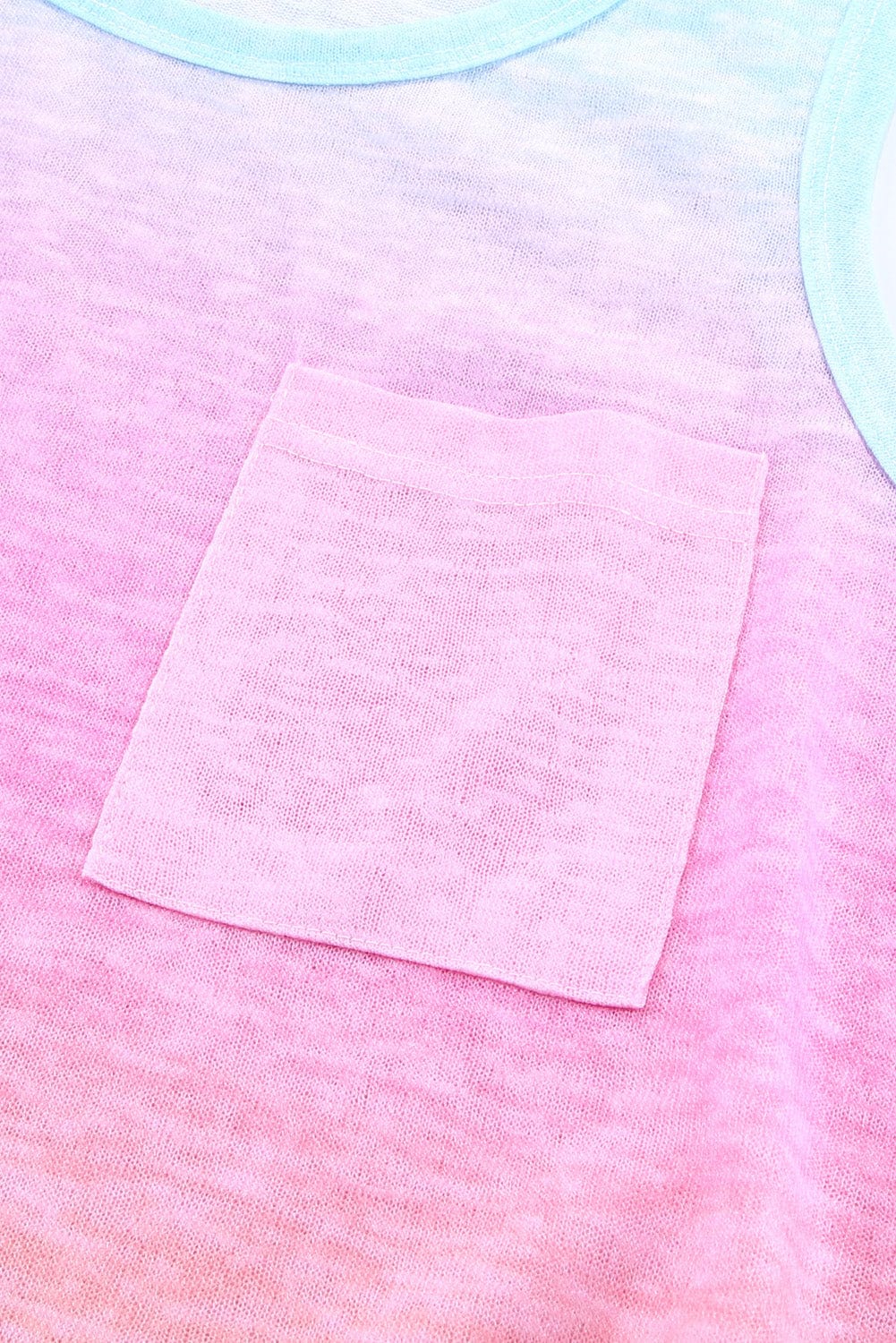 Colorful Gradient Sleeveless Summer Top