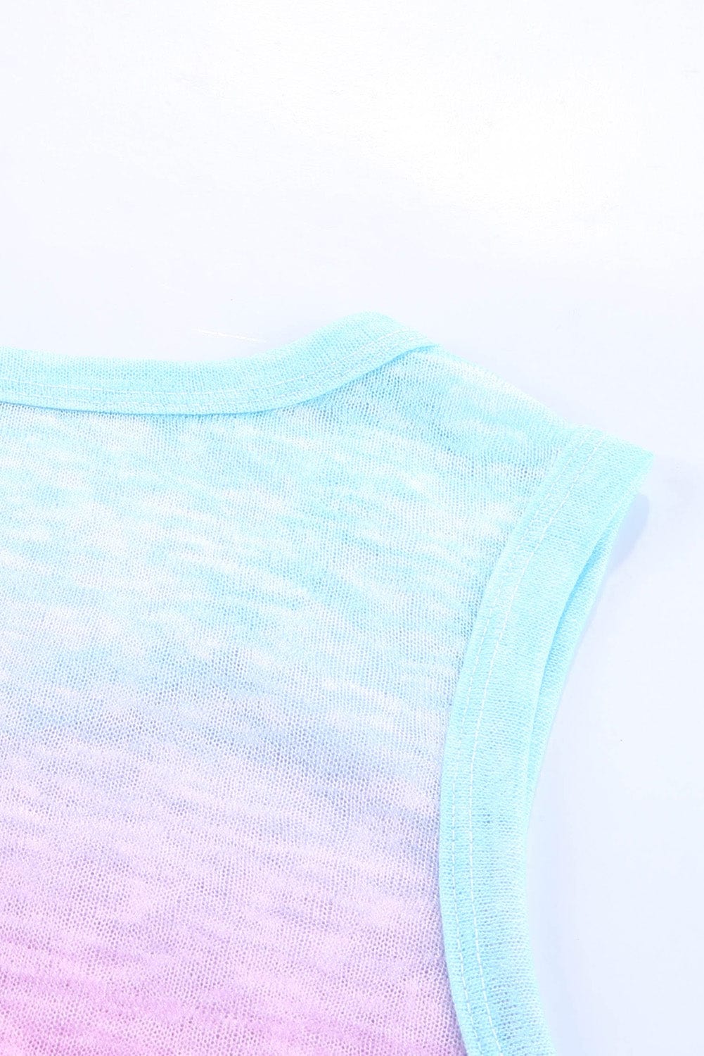 Colorful Gradient Sleeveless Summer Top
