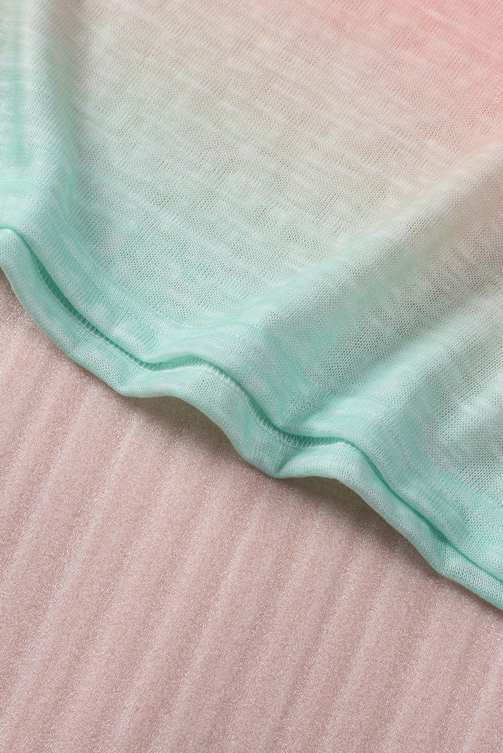 Colorful Gradient Sleeveless Summer Top