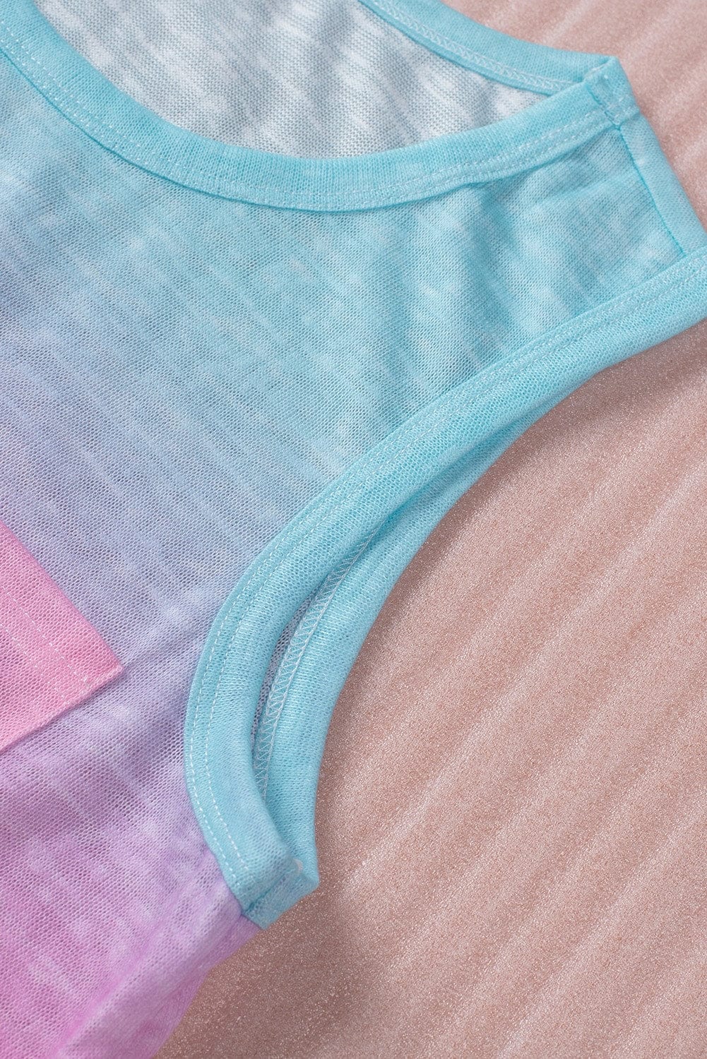 Colorful Gradient Sleeveless Summer Top