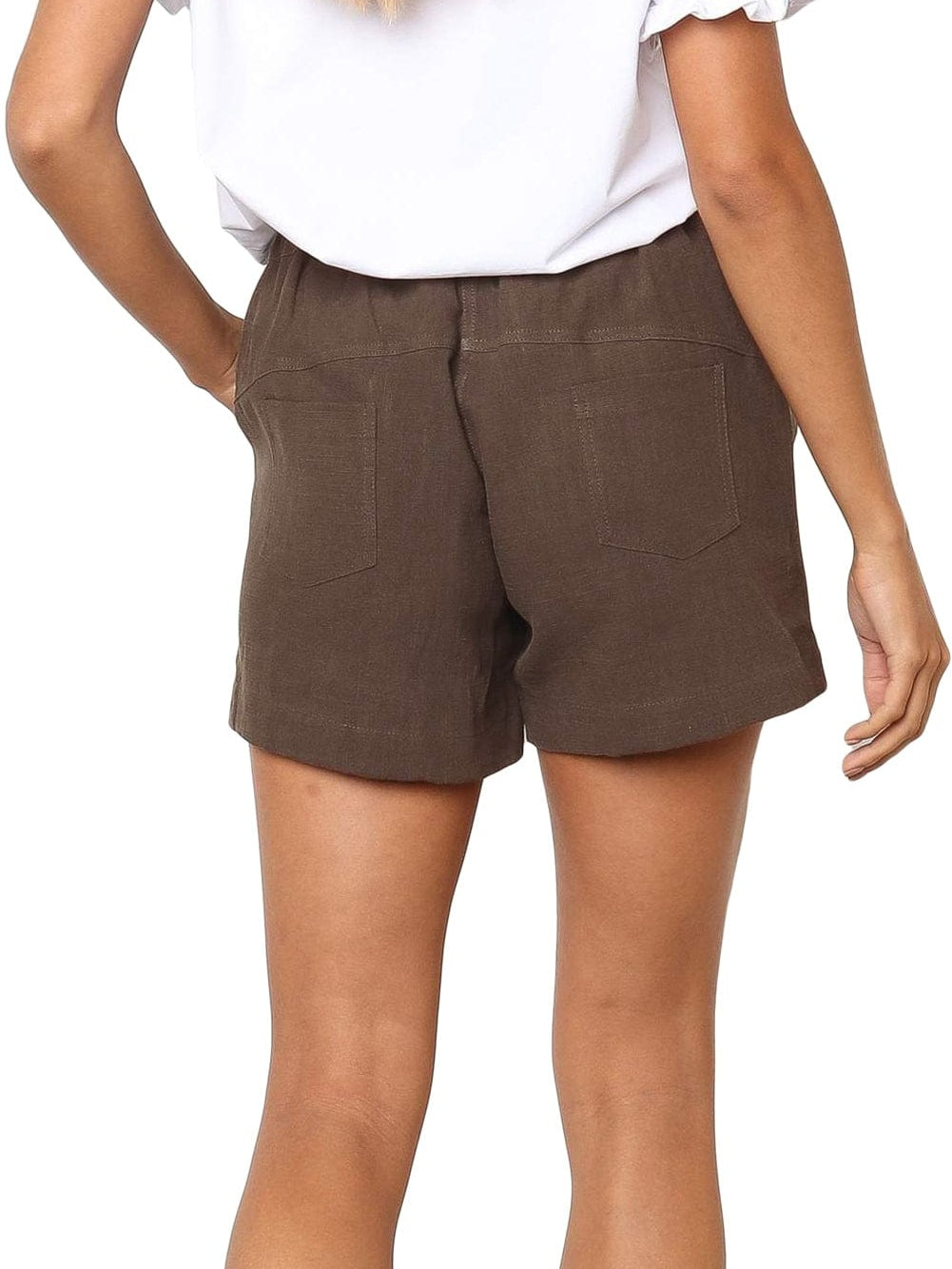 Cool Linen Drawstring Shorts