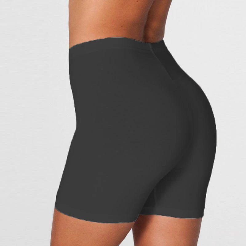 Women's Biker Shorts Short Leggings Tummy Control Butt Lift Yoga Fitness Gym Workout Bottoms Dark Grey Black White Spandex Sports Activewear Stretchy Skinny