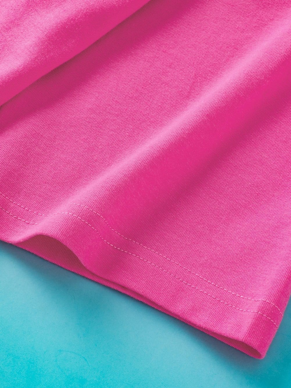 Crimson Red Extended Length Short Sleeve Slit Detail Drop Shoulder Blouse