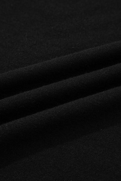 black long sleeve top