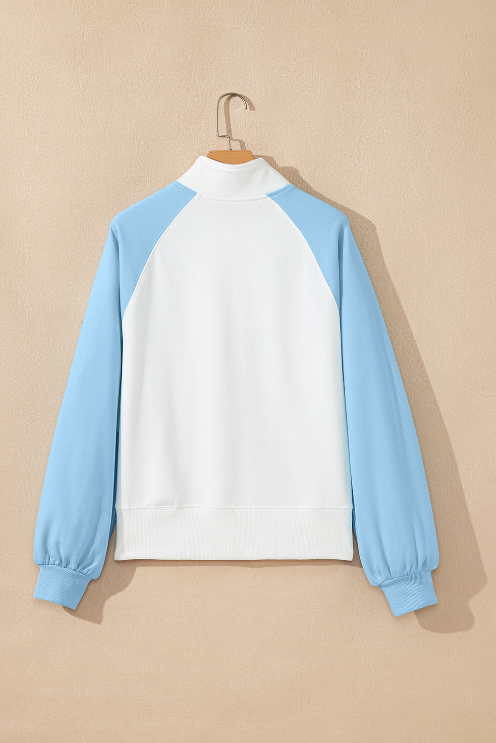 color block sweatshirt