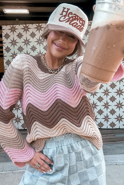 Khaki Swayzie Sweater